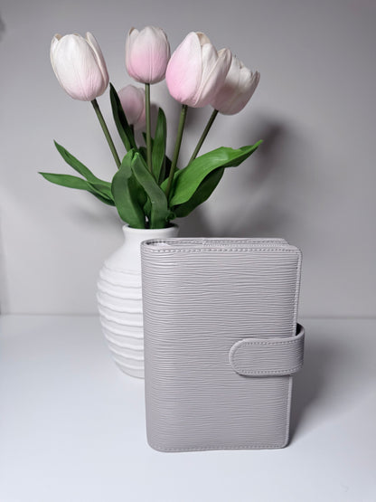 A6 Planner & Budget Binder – Silver Rings