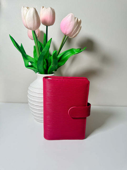 A6 Planner & Budget Binder – Silver Rings
